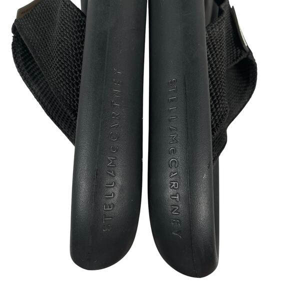 Stella McCartney size 38/ 8 US Air Slide Thong Flip Flop Black Sandals - Picture 11 of 12